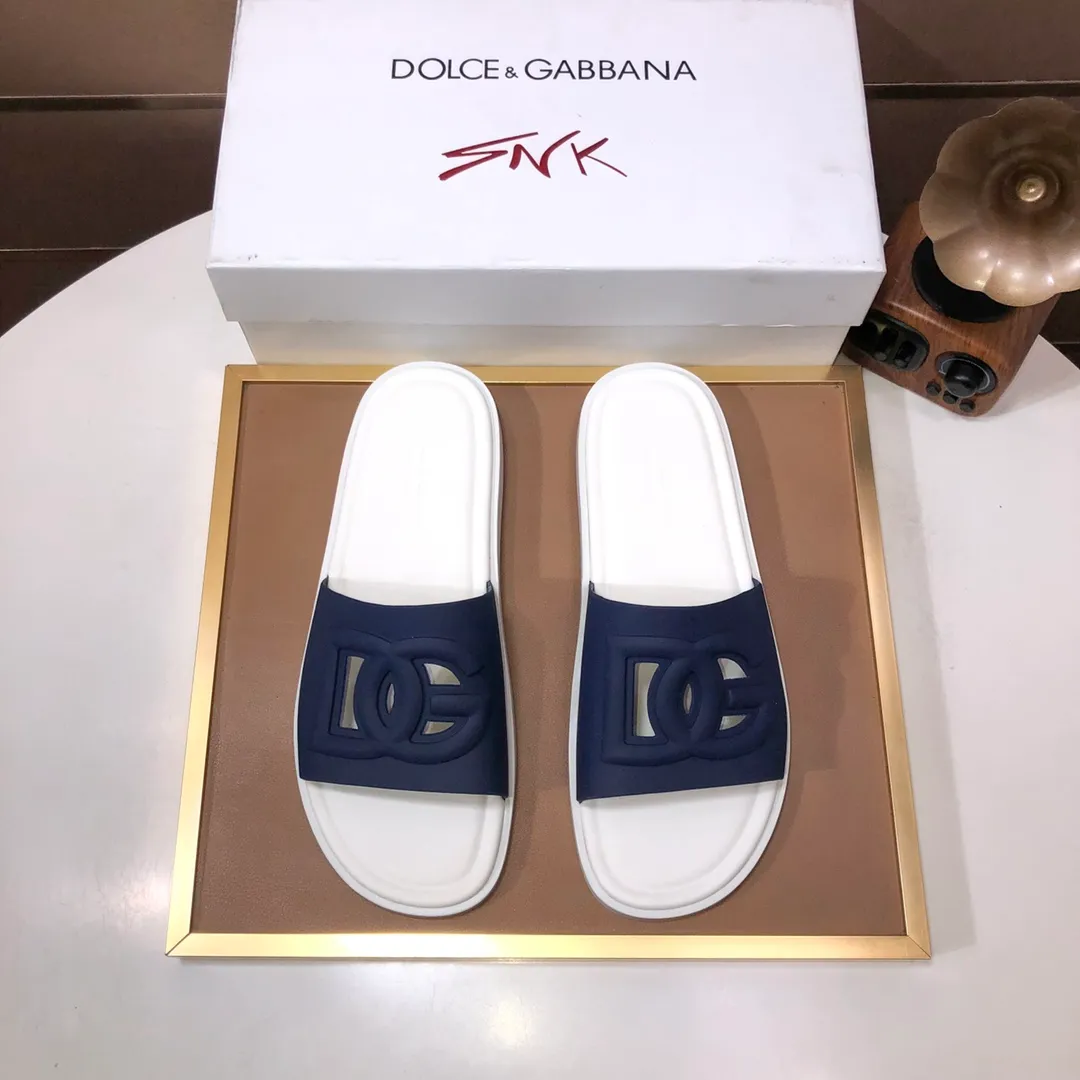 Men's shoes💰280💰【D&G】High-end quality Product trademark: DG "Dolce & Gabban*" slippers, Product material: Imported cowhide upper, original air cushion outsole, regular size: 38-45